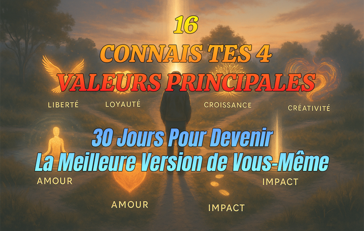 16 – Connais Tes 4 Valeurs Principales