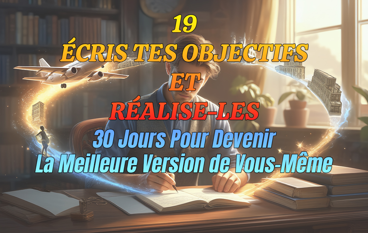 19 – Écris Tes Objectifs Et Réalise-les