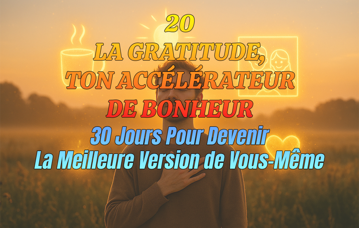 20 – La Gratitude, Ton Accélérateur De Bonheur