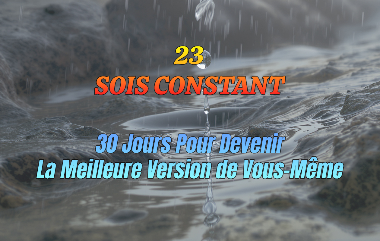 23 – Sois Constant