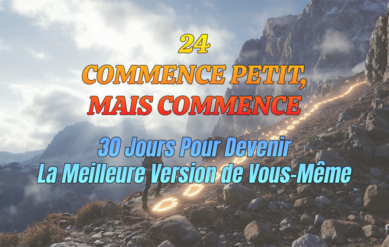 24 – Commence Petit, Mais Commence