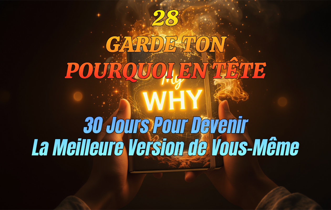 28 – Garde Ton Pourquoi En Tête