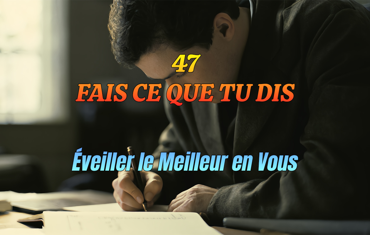 47 – Fais Ce Que Tu Dis