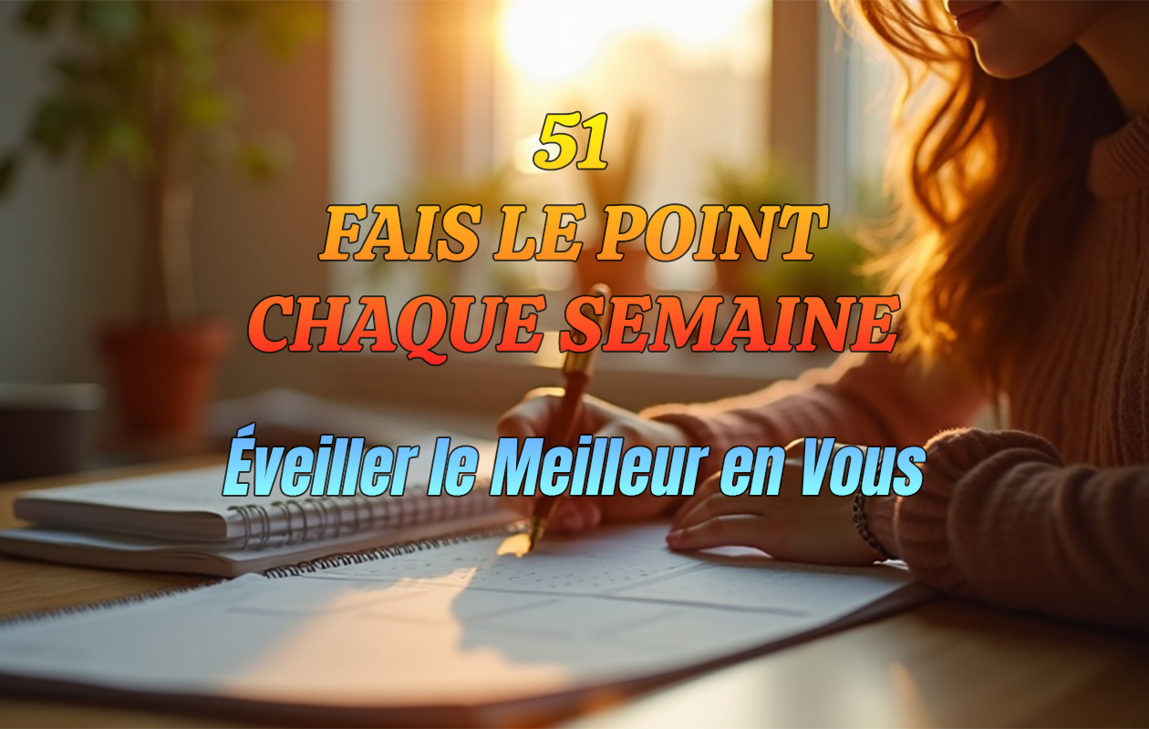 51 – Fais Le Point Chaque Semaine | Clarifie Tes Priorités & Progresse Mieux