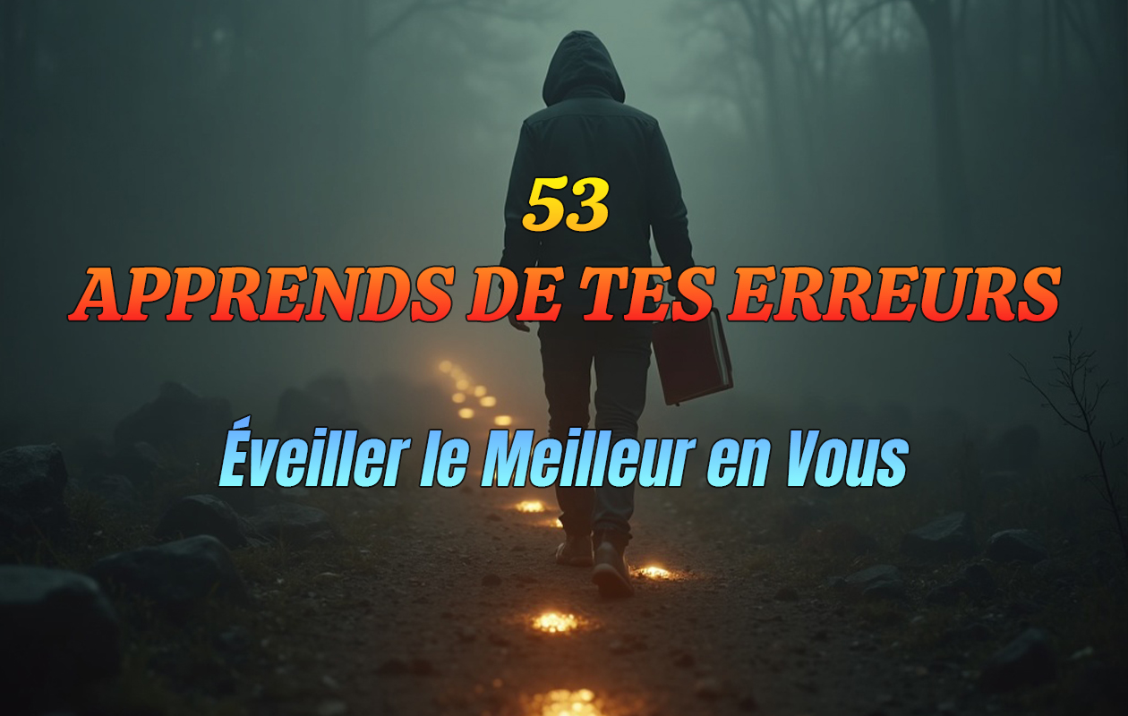 53 – Apprends De Tes Erreurs | Grandis & Réussis Grâce à Tes Expériences