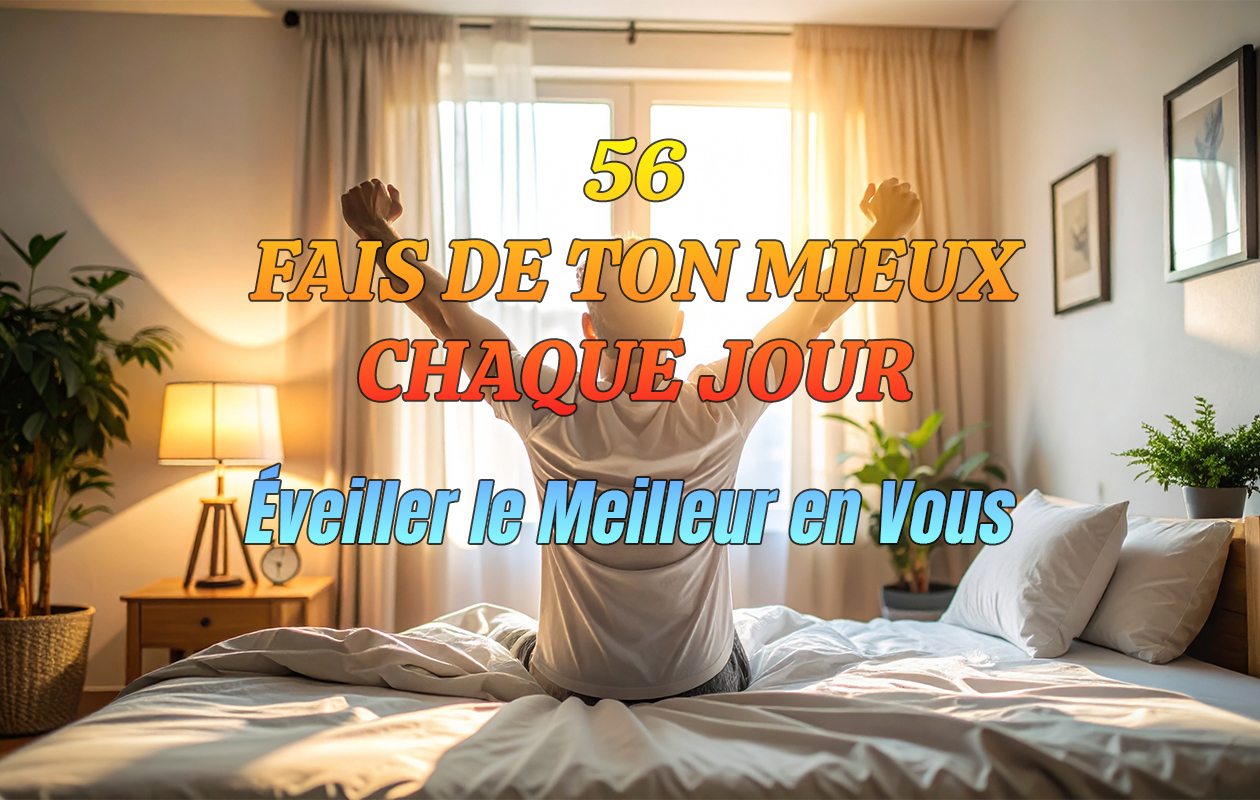 56 – Fais De Ton Mieux Chaque Jour | Progresse Avec Sérénité & Confiance