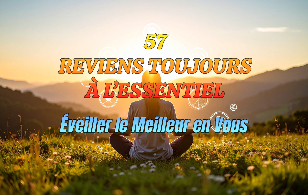 57 – Reviens Toujours À L’essentiel | Se Recentrer Pour Vivre Pleinement