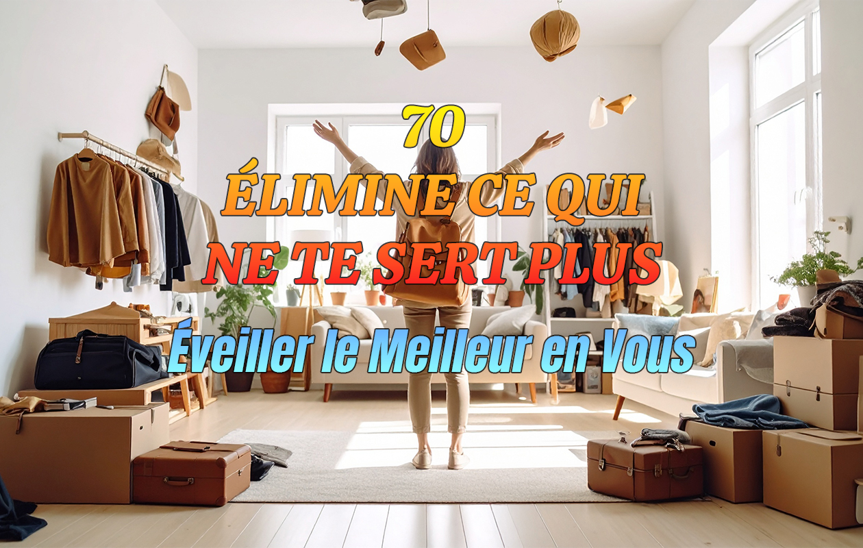 70 – Élimine Ce Qui Ne Te Sert Plus