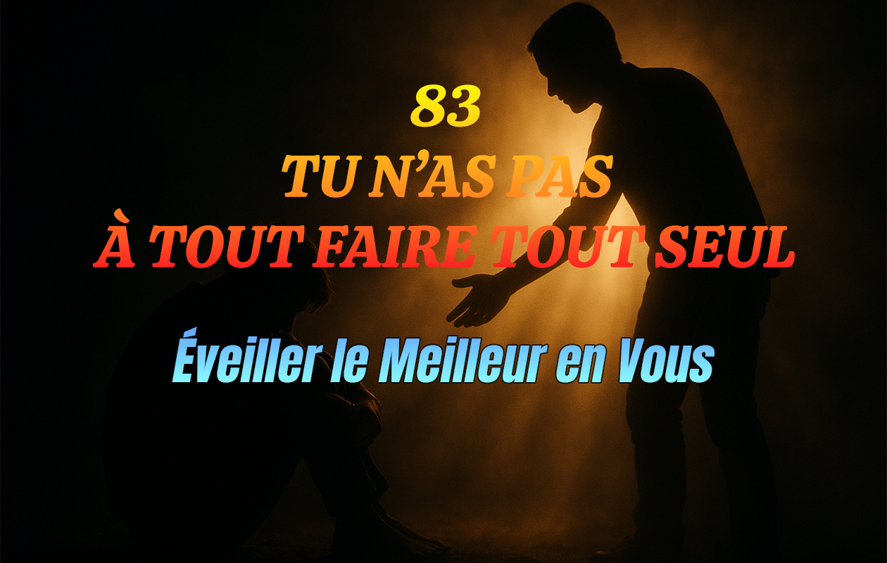 83 – Tu N’as Pas À Tout Faire Tout Seul