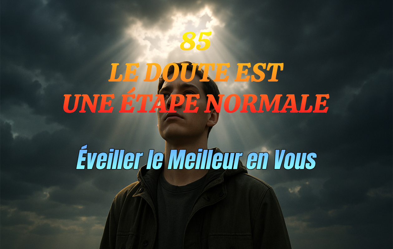 85 – Le Doute Est Une Étape Normale